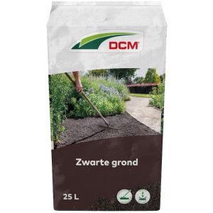 DCM Zwarte grond 25L Vooraanzicht