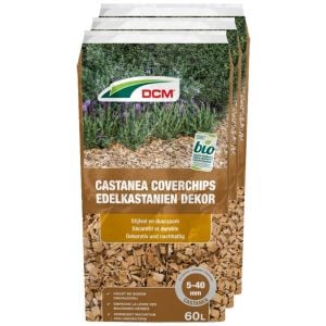 36 x 60L DCM Bio Castanea CoverChips Vooraanzicht