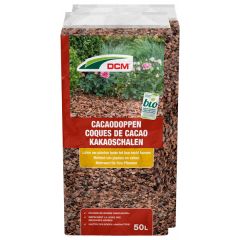 20 x 50L DCM Bio Cacaodoppen Vooraanzicht