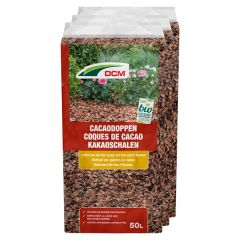 39 x 50L DCM Bio Cacaodoppen Vooraanzicht