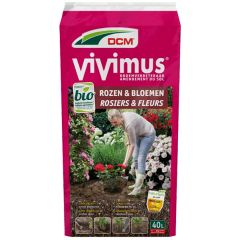 DCM Bio Vivimus® Rozen & Bloemen 40L Vooraanzicht