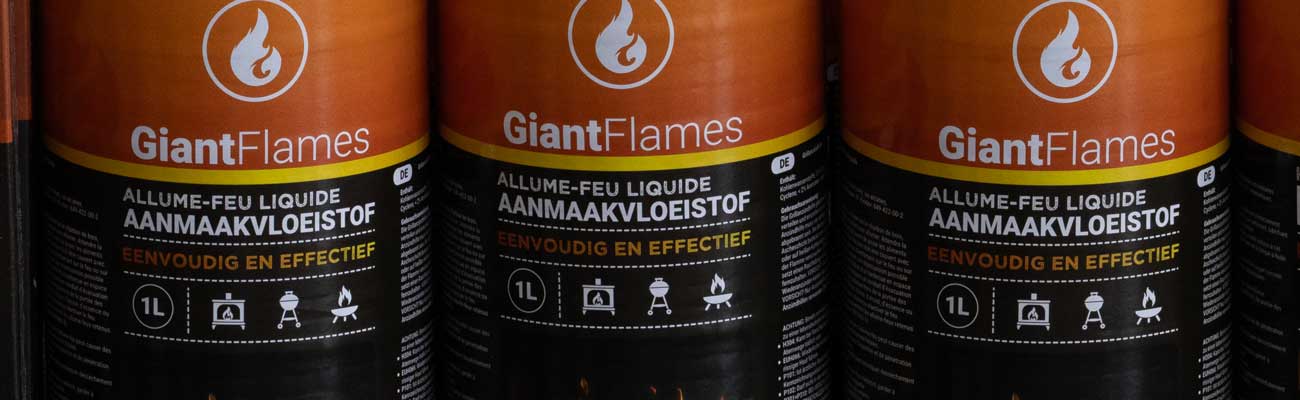 Aanmaakvloeistof Giant Flames